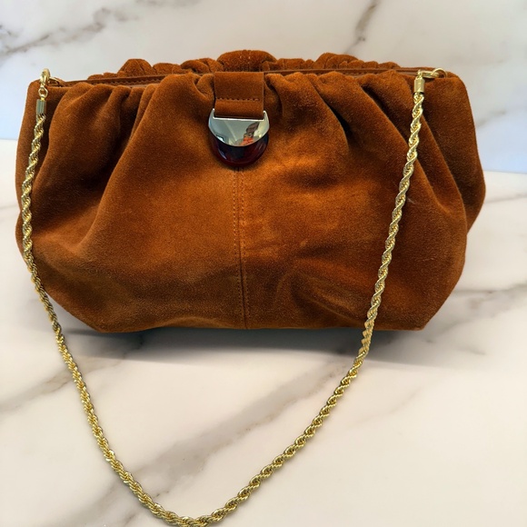 Loeffler Randall Handbags - Loeffler Randall Suede ANALEIGH Handbag/Clutch